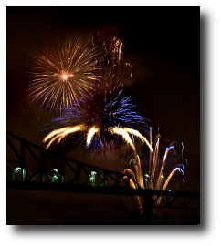 Fireworks photograph