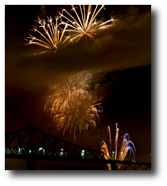 Fireworks photograph