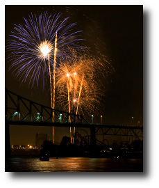 Fireworks photograph