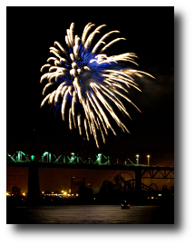 Fireworks photograph