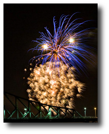 Fireworks photograph