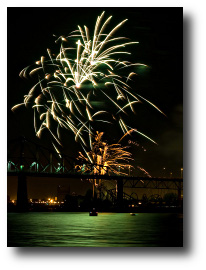 Fireworks photograph