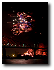 Fireworks photograph