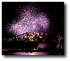 Fireworks photograph