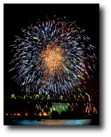 Fireworks photograph