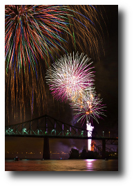 Fireworks photograph