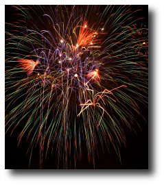 Fireworks photograph