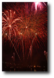 Fireworks photograph