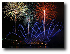 Fireworks photograph