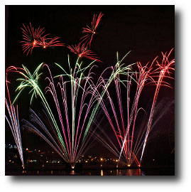 Fireworks photograph