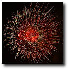 Fireworks photograph