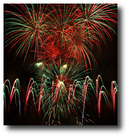 Fireworks photograph