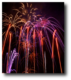 Fireworks photograph