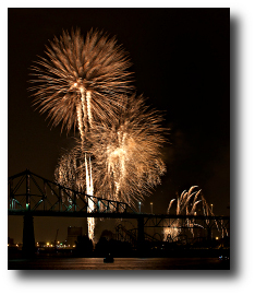 Fireworks photograph