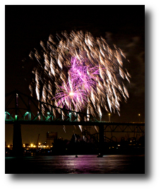 Fireworks photograph