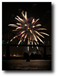 Fireworks photograph