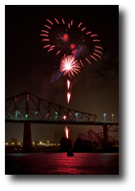 Fireworks photograph