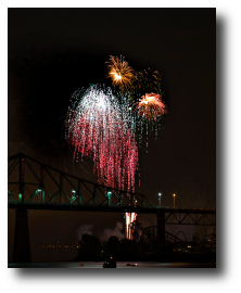 Fireworks photograph