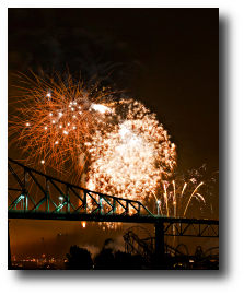 Fireworks photograph