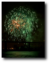 Fireworks photograph