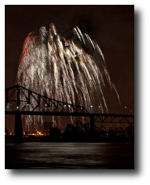 Fireworks photograph