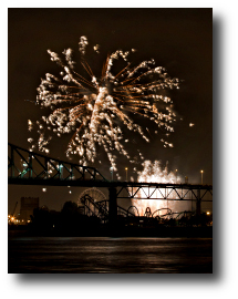 Fireworks photograph