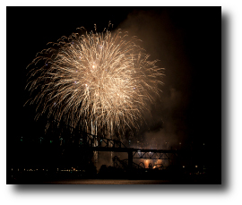 Fireworks photograph