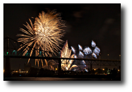 Fireworks photograph