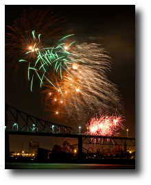 Fireworks photograph