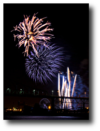 Fireworks photograph