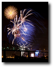 Fireworks photograph