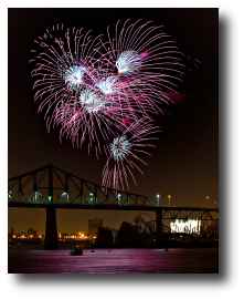 Fireworks photograph