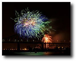 Fireworks photograph