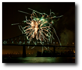 Fireworks photograph