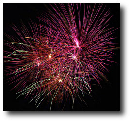 Fireworks photograph