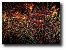 Fireworks photograph