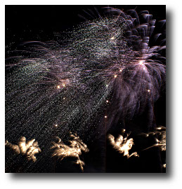 Fireworks photograph