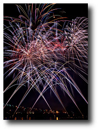 Fireworks photograph