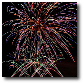 Fireworks photograph