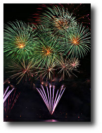 Fireworks photograph