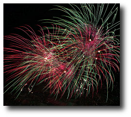 Fireworks photograph