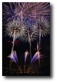 Fireworks photograph