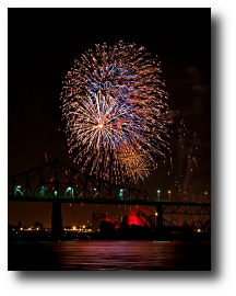 Fireworks photograph