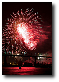 Fireworks photograph