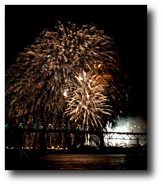 Fireworks photograph