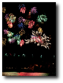 Fireworks photograph