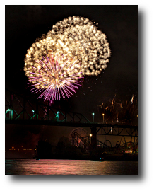 Fireworks photograph