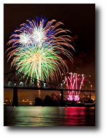 Fireworks photograph