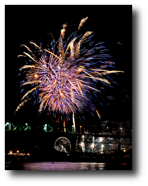 Fireworks photograph