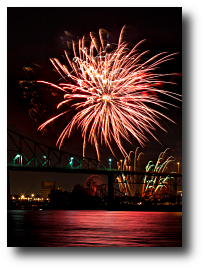 Fireworks photograph